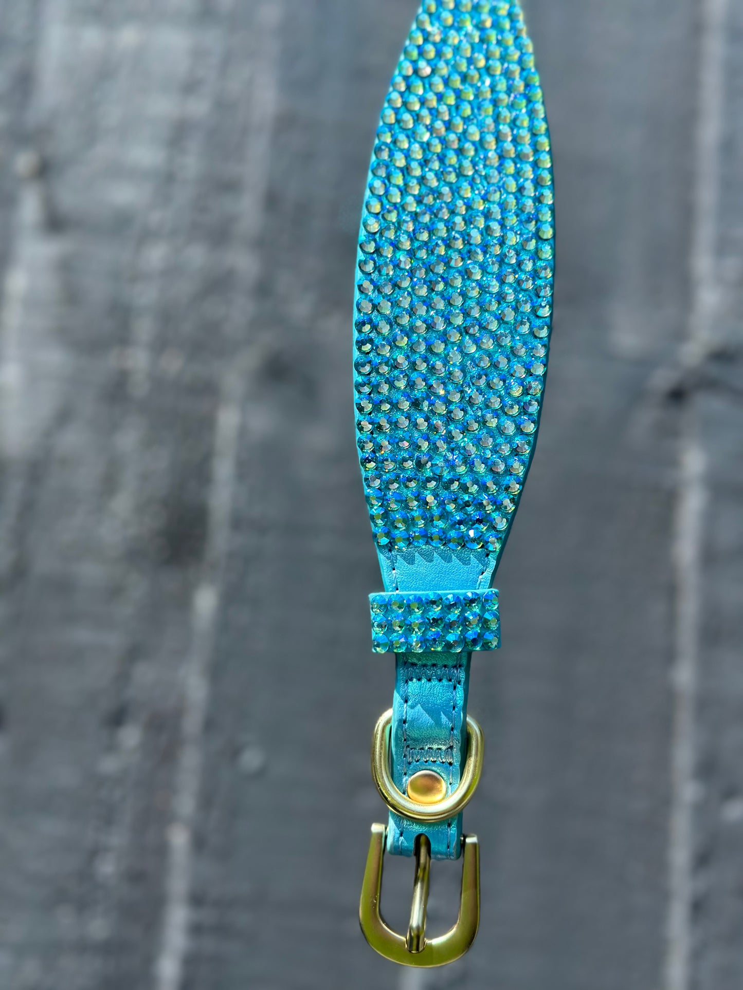 Aquamarine Diamanté