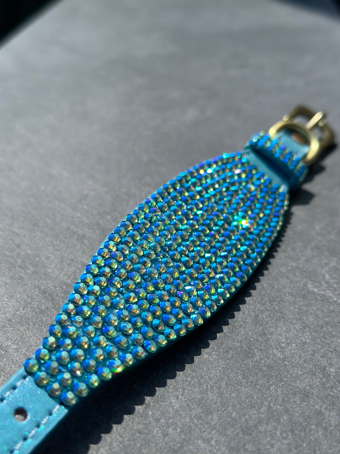 Aquamarine Diamanté